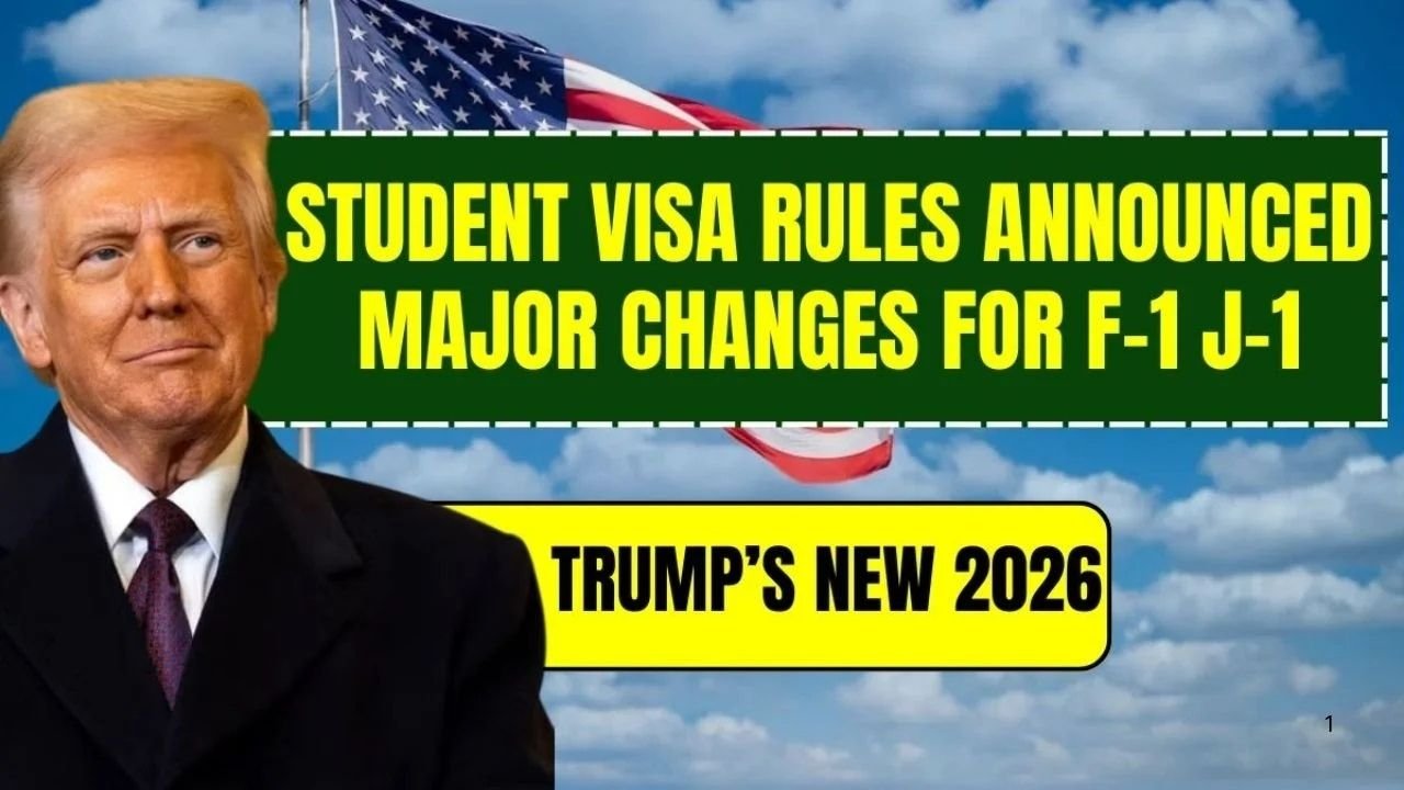 Trump’s New 2026 Student Visa Rules